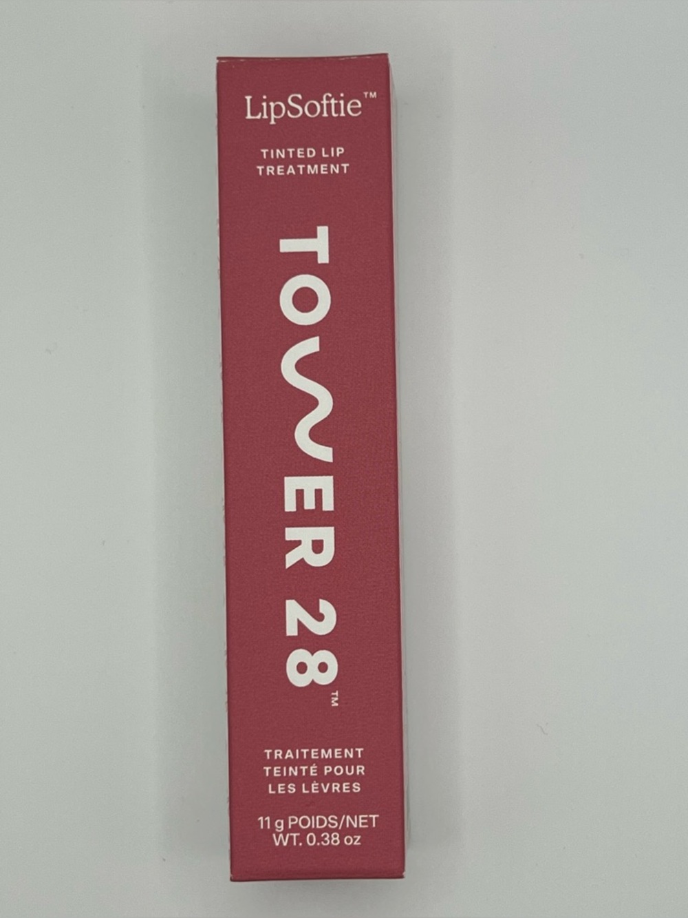 NWT / NIB TOWER 28 BEAUTY LipSoftie® Hydrating Tinted Lip Treatment Balm